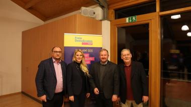 EU-Abgeordnete Andreas Glück sowie unser Landtagsabgeordnete Klaus Hoher